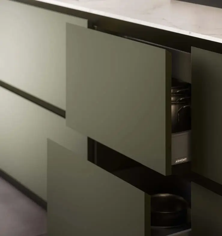 Meuble bas cuisine, www.harmonie agencement.com